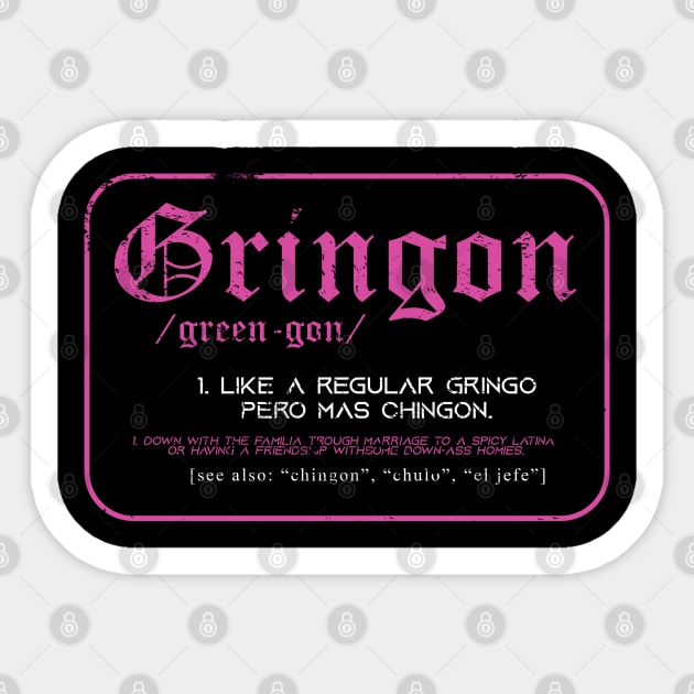 Gringon Sticker by McKenna Guitar Sales